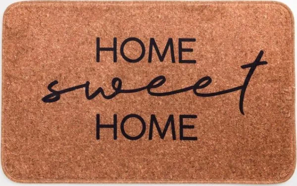 Набор ковриков для ванной Этель "Home" 2 шт, 80х50 см, 50х40 см, велюр