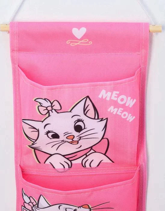 Кармашки вертикальные настенные "Purfect", 18х45 см, Коты аристократы