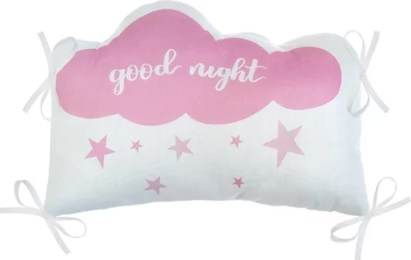 Бортики в кроватку Крошка Я "Good night" (60х42см- 2шт, 30х42см- 4шт, 30х30см- 4шт), 100% хлопок