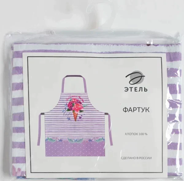 Фартук "Этель" Любимая мама  60х65 см см, 100% хл, репс 190 гр/м2