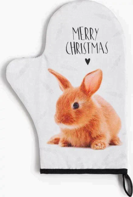 Набор кух. "Little bunny" варежка-прихватка 20х28 см, прихватка 19х19 см, 100% хл