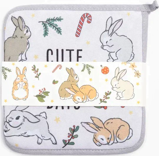 Набор кухонный Доляна Cute days: подставка, прихватка