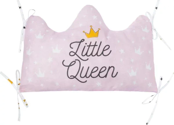 Бортики в кроватку Крошка Я "Little queen" (60х42см-2шт, 30х42см-4шт, 30х30см-4шт), 100% хлопок