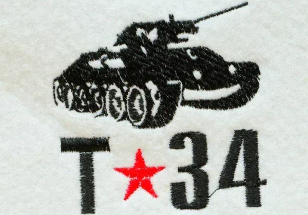 Шапка для бани "Т-34", войлок, белая