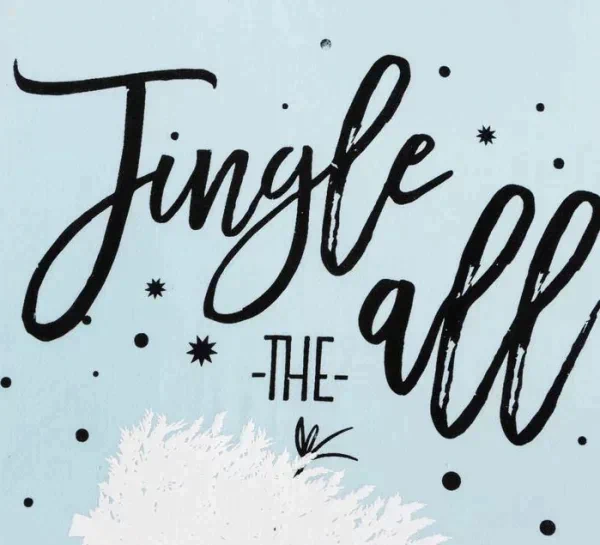 Полотенце Этель "Jingle all the way" 32*58 (±3 см), 100% хлопок