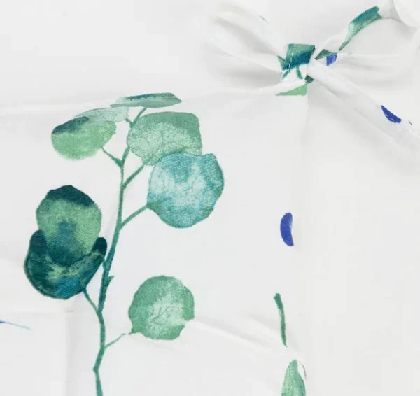 Сидушка на стул "Этель" Eucalyptus  42х42см, 100% хл, саржа 190  г/м2