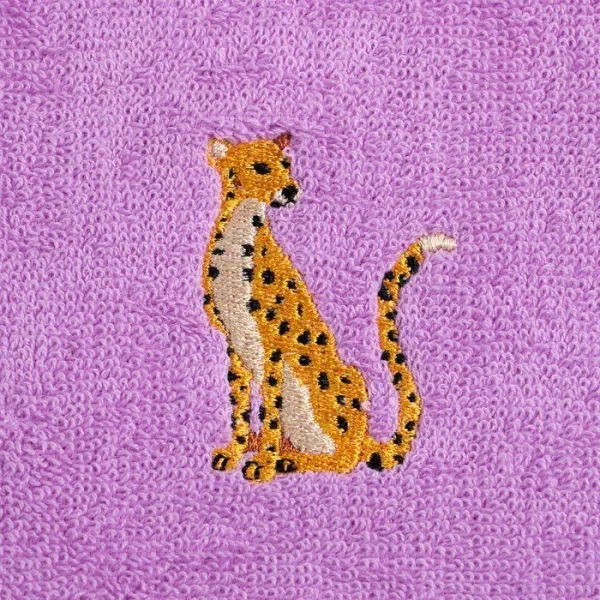 Набор полотенец Этель Leopard 30х30 см-3шт, 100% хлопок 340 г/м2