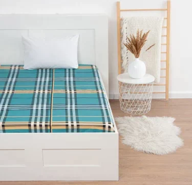Простыня на резинке LoveLife 180*200*25см, "Holidays", 100% хлопок, сатин, 125г/м²