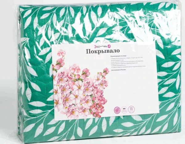Покрывало Евро макси Экономь и Я «Весна» 240*210±5см, 100% полиэстер, 190гр/м2