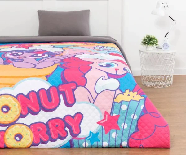Покрывало детское "Donut worry" Мой маленький пони 1,5 сп, 145х210 см, микрофибра