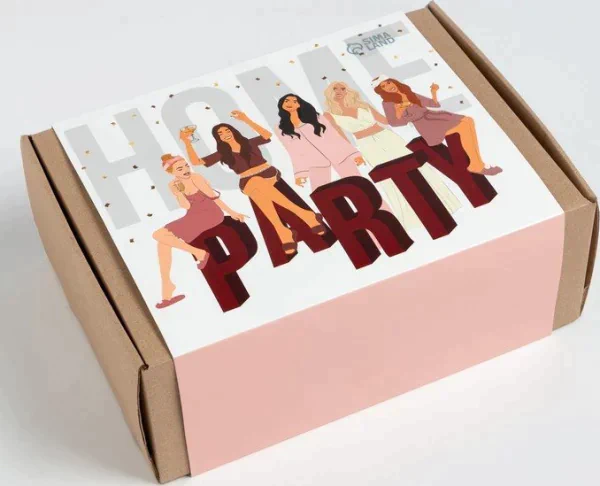 Набор подарочный Этель Home party полотенце и акс (4 предм)
