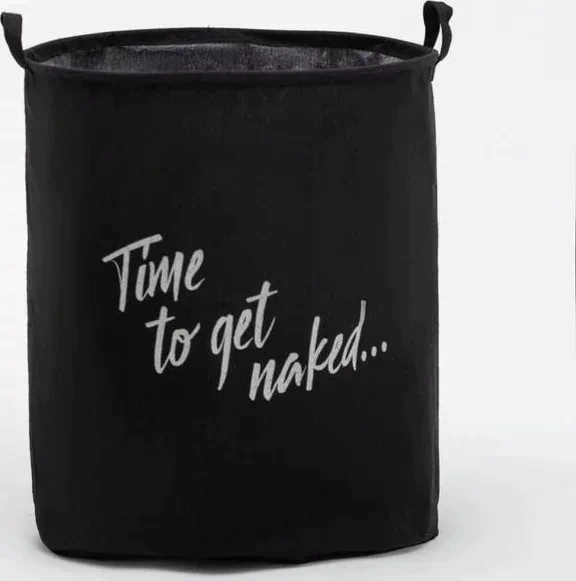 Корзина текстильная Этель "Time to get naked", 45*55 см