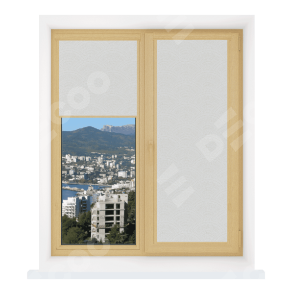 Рулонная штора Уни 2 Павлин белый 01