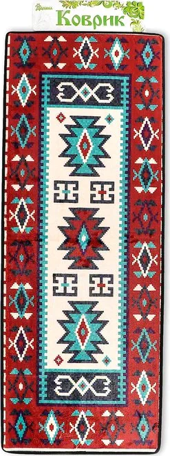 Коврик Доляна «Юрта», 45×120 см