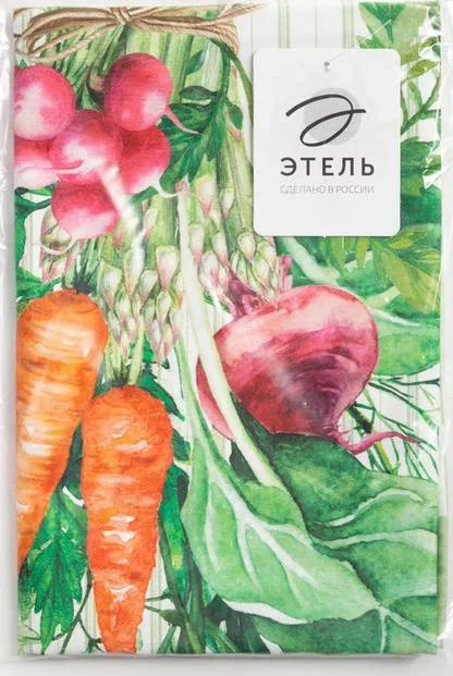 Полотенце "Этель" Green life 40х73 см, 100% хл, саржа 190 гр/м2