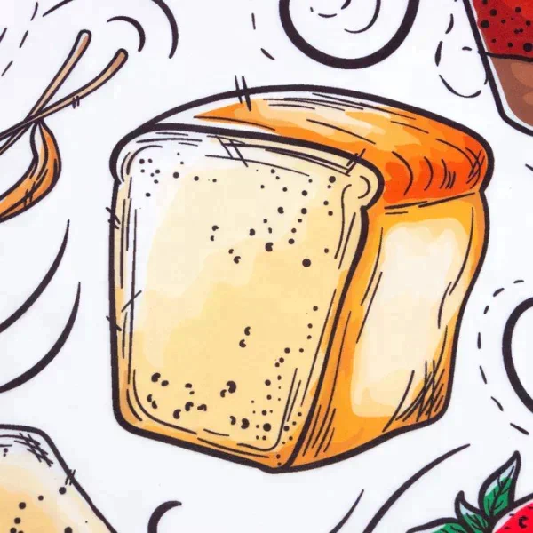Фартук Этель "Fresh bread", 70*68 см, 100% п/э
