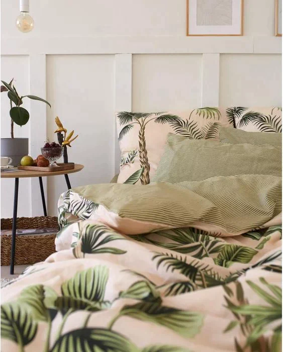 Постельное белье Этель Дуэт Tropics 143*215 см - 2 шт, 240*220 см, 70*70 см- 2 шт