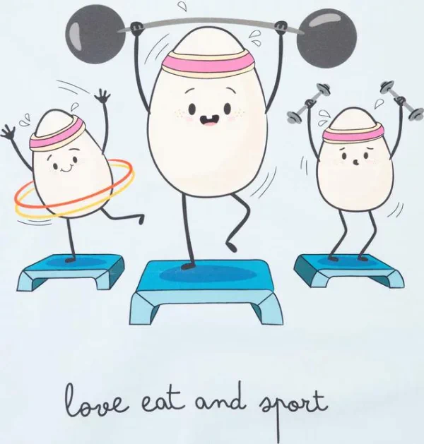 Полотенце пасхальное Этель Love eat and sport 40х73 см, 100% хл, саржа 190 гр/м2