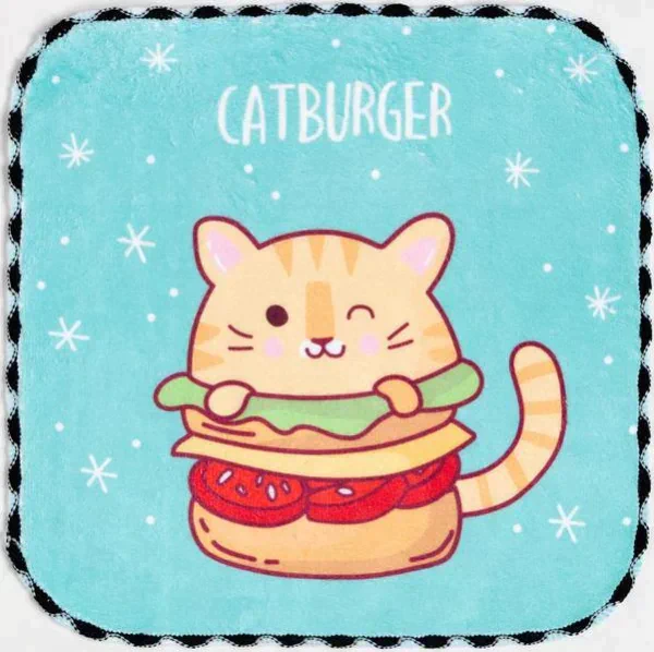 Салфетка для уборки "Catburger", 20х20 см, п/э