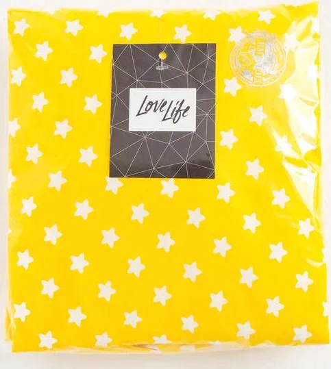 Простыня на резинке LoveLife Yelow stars 60*120+20 см, 100% хлопок, сатин