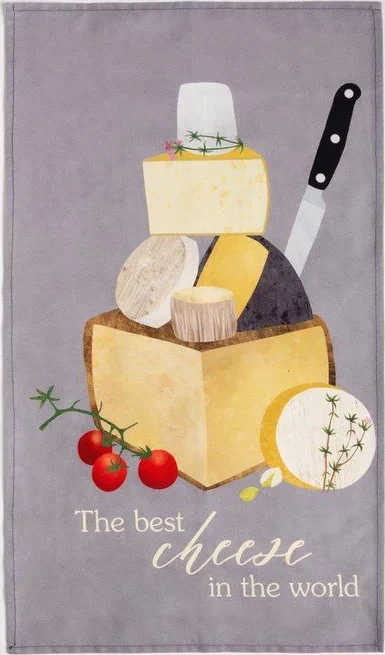 Набор кухонный «Cheese» подставка, полотенце, формочка