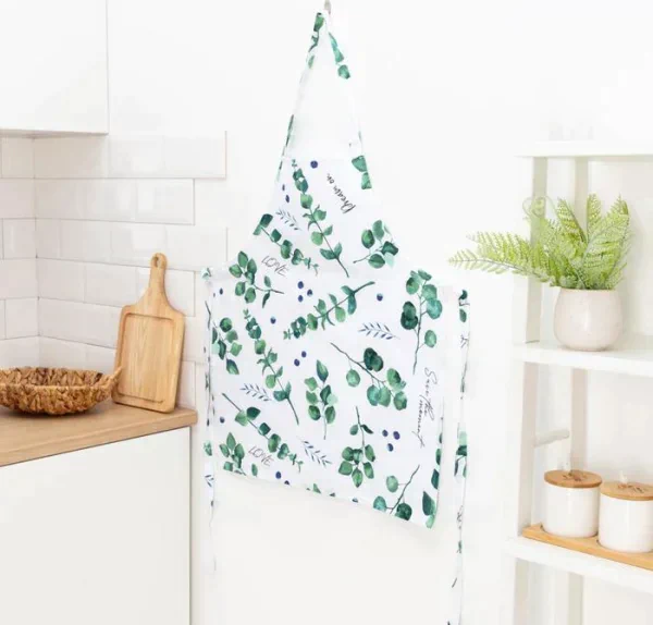 Фартук "Доляна" Eucalyptus 60х65 см, 100% хлопок, 164 г/м2
