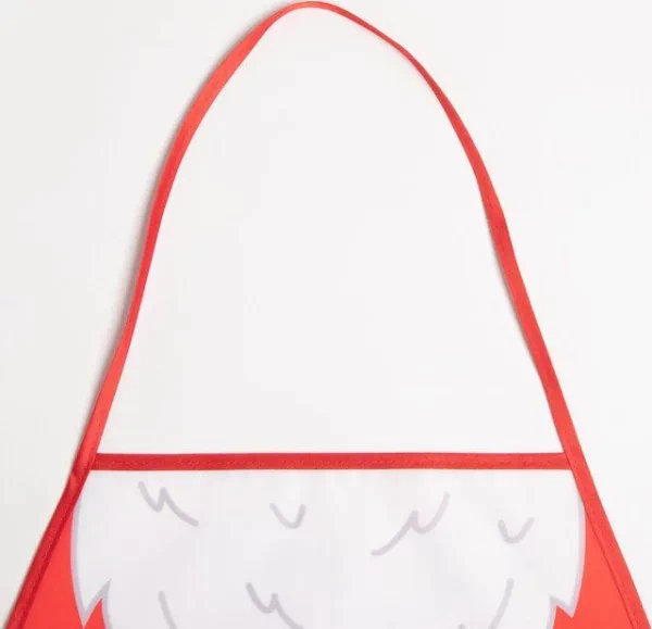 Фартук детский для творчества Этель "Santa", 49 х 39 см, 100% полиэстер