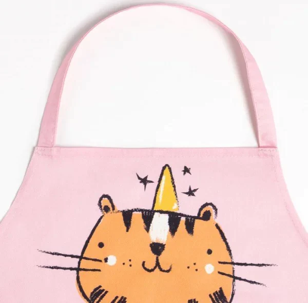 Фартук детский Этель "Cute tiger", 46х60 см, 100% хлопок, саржа