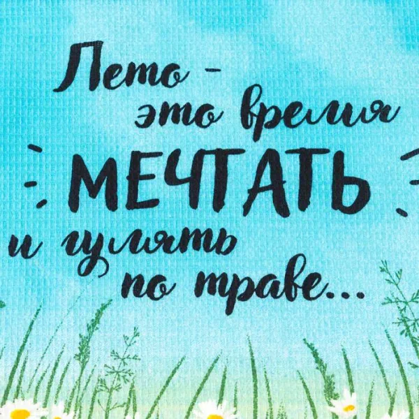 Полотенце кухонное Доляна «Лето» 35х60 см, 100% хл, 160г/м2