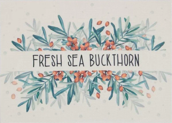 Салфетка на стол Доляна "Fresh sea buckthorn" ПВХ 40*29см