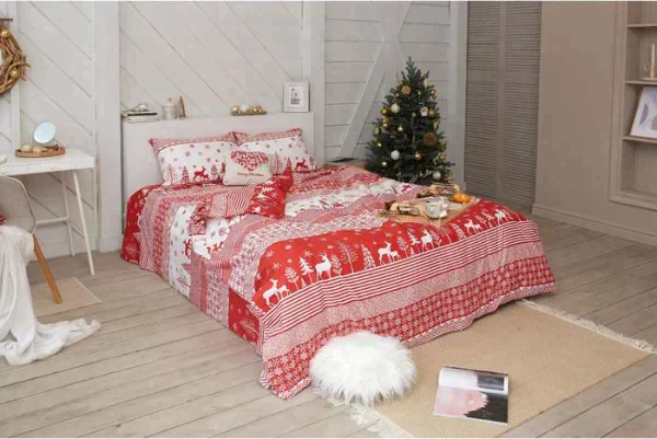 Постельное белье LoveLife дуэт Reindeer 143*215см-2шт,240*225см,50*70см-2шт