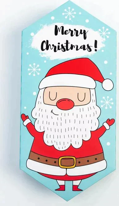 Полотенце махровое Этель Merry Christmas 30х60 см, 100% хл, 340г/м2