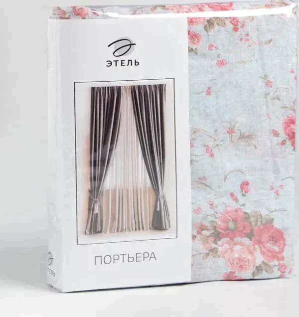 Штора тюлевая  "Этель" 260*250 см Превосходство б/утяжелителя,100% п/э