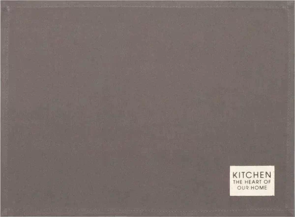 Набор салфеток Этель Kitchen, цв. серый, 30х40 см - 2 шт, 100% хл, саржа 220 г/м2