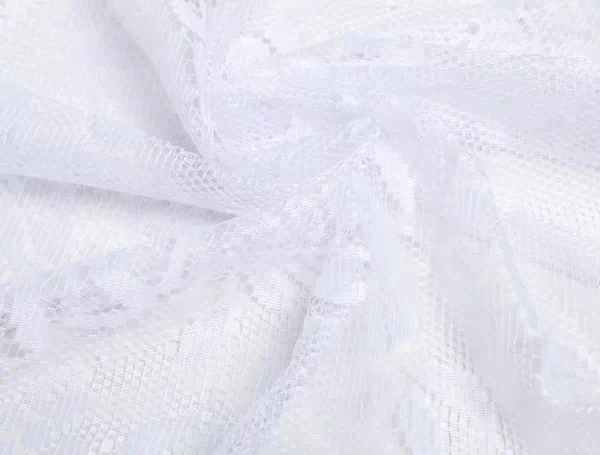 Штора кухонная 265х165 см, белый, 100% п/э, шторная лента