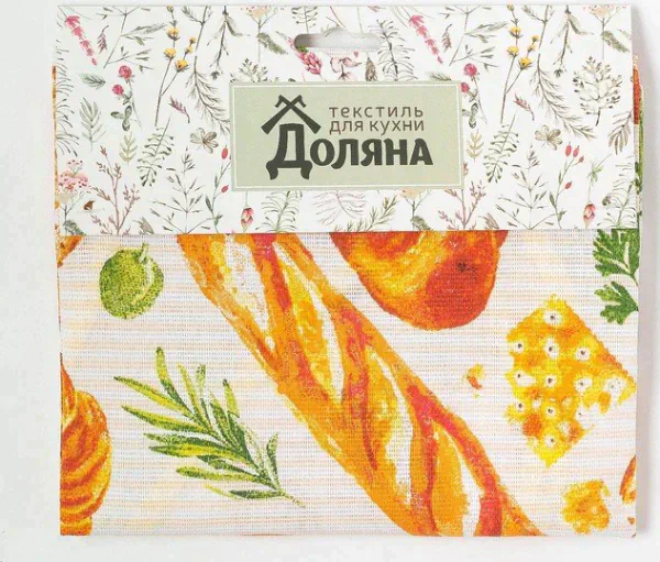 Фартук "Доляна" Bread 60х70 см, 100% хлопок, 164 г/м2