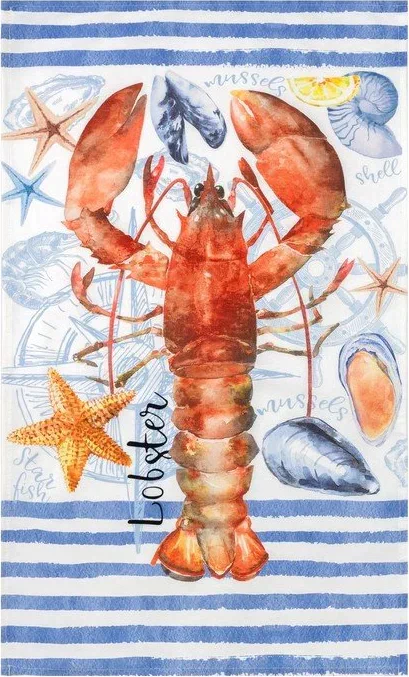 Полотенце "Этель" Морское 40х73 см, 100% хл, саржа 190 гр/м2