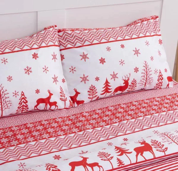 Постельное белье LoveLife 1,5сп "Reindeer" 143*215см,150*225см,50*70см-2шт