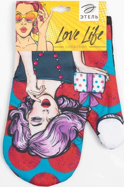 Варежка Этель Love Life "Роковая" 26*16 см, 100% п/э