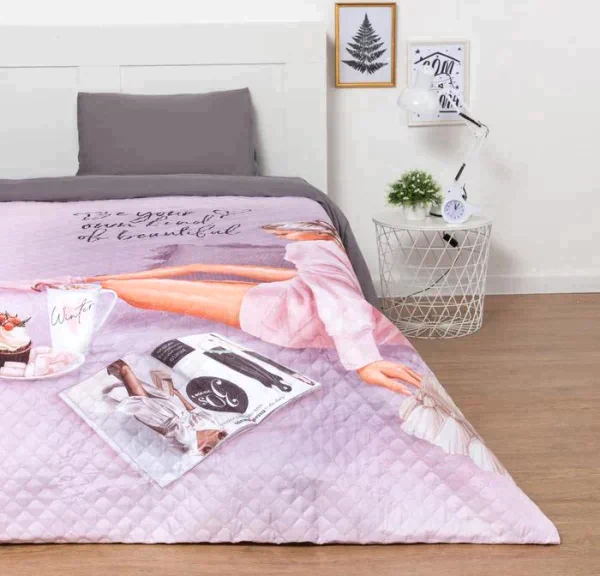 Покрывало Этель 1,5 сп Sweet holidays, 145х210 см, микрофибра