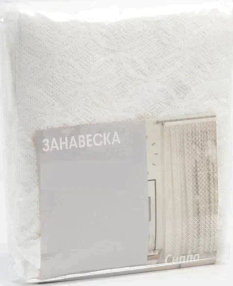 Штора без шторной ленты К9С 165*200 см,26 экрю,пэ