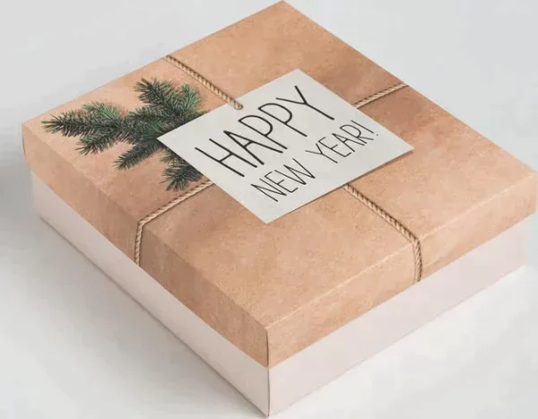 Набор подарочный Happy new year полотенце и аксессуары(4 предмета)