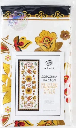Дорожка "Этель" Russian style 30*70 см, 100% хлопок, саржа 190 г/м2