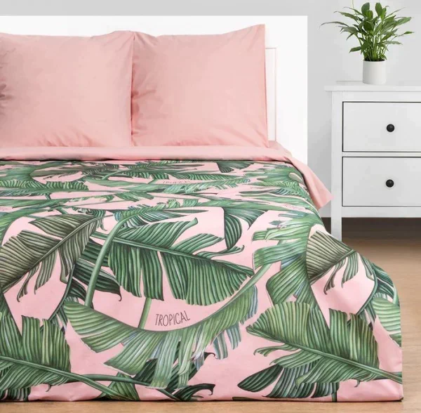 Постельное бельё Этель 2 сп Tropical 175х215 см, 200х220 см, 70х70 см - 2 шт