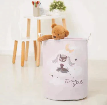 Корзинка текстильная Этель "Fantastic girl" 34х43 см