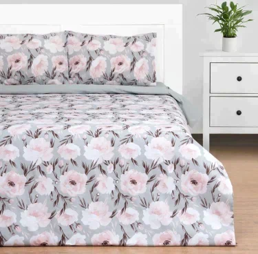 Постельное бельё Этель Дуэт Peonies 143х215 см-2шт, 220х240 см, 50х70 см-2шт, поплин,125 г/м2