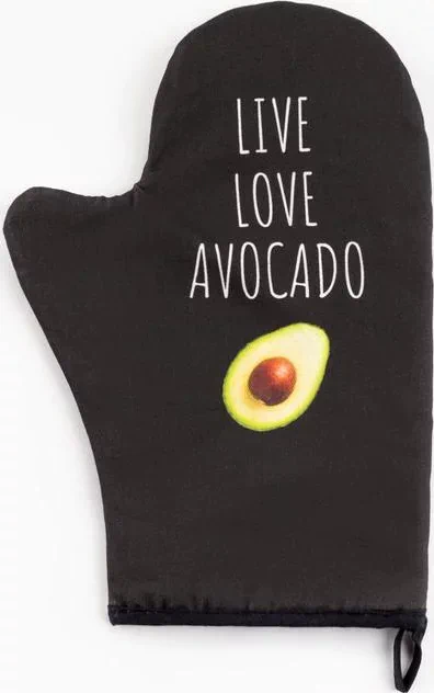 Варежка-прихватка "Avocado" 20х28см,саржа, 100% х/л, ватин 250г/м2