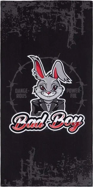 Полотенце  Этель Bad Boy dangerous 70х146±2 см, 100% хлопок  160гр/м2
