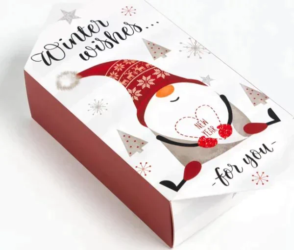 Полотенце махровое Этель Holly jolly 30х60 см, 100% хл, 340г/м2