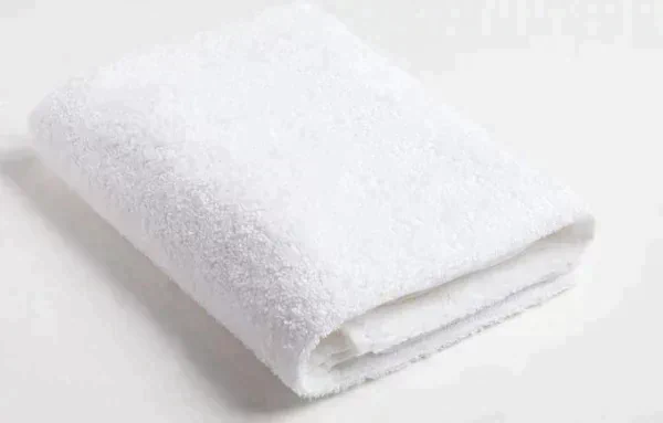 Полотенце махровое Экономь и Я 50х90 см, цв. белый, 100% хлопок, 320 гр/м2